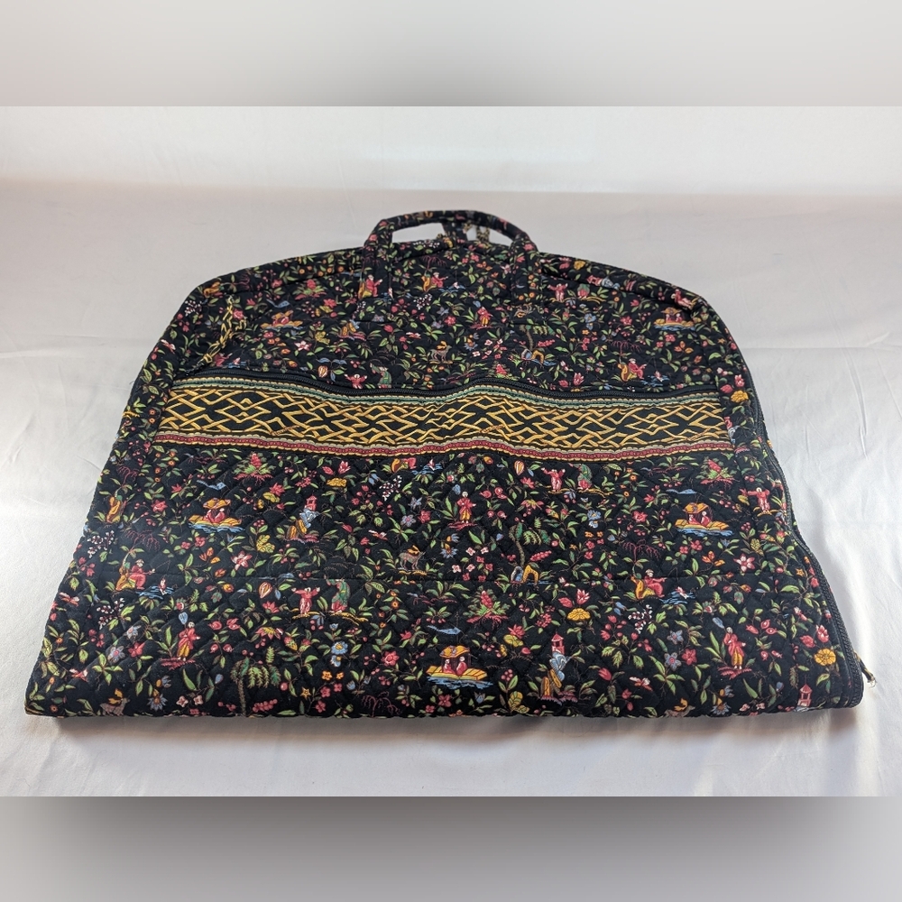 Vera Bradley Black Floral Travel Bag